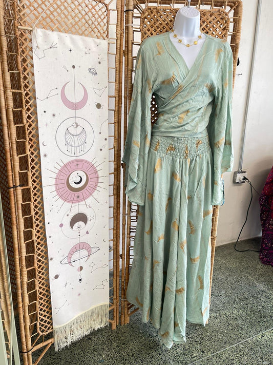 Golden Teal Set
